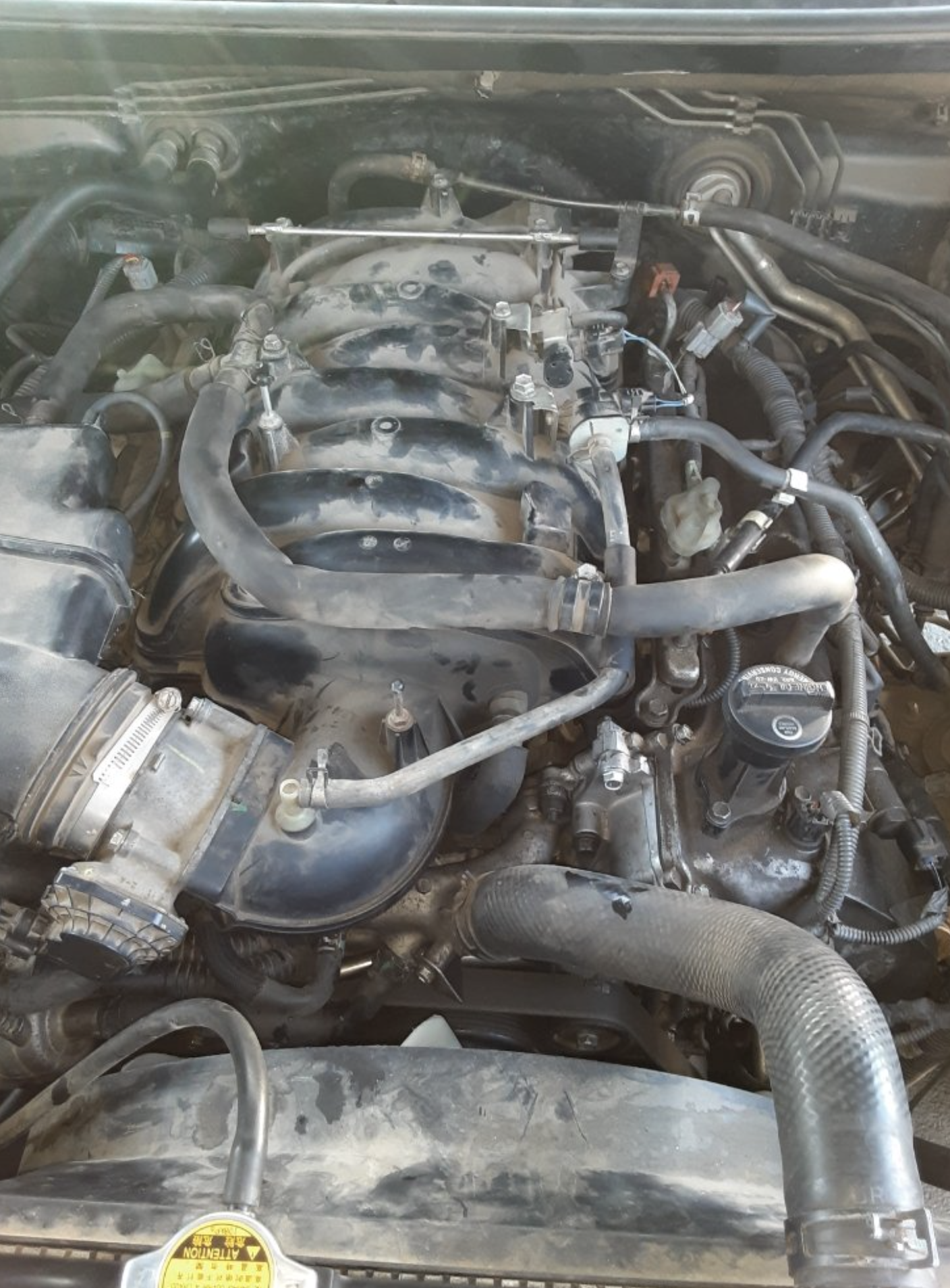 this image shows engine repair in Tampa, FL